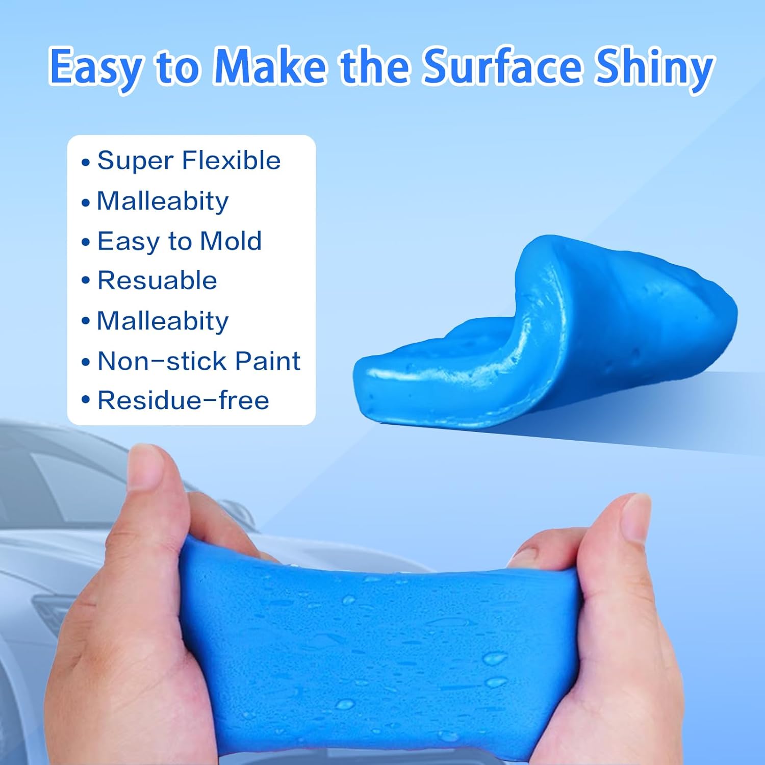 1-3Pcs Clay Bar รายละเอียด Aut - Clay Bar Lubricant บทวิจารณ์และราคา