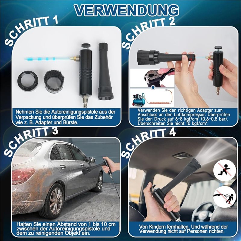ABBP-Detailing หัวฉีดทำความสะอ - Dryer Car Blower บทวิจารณ์และราคา