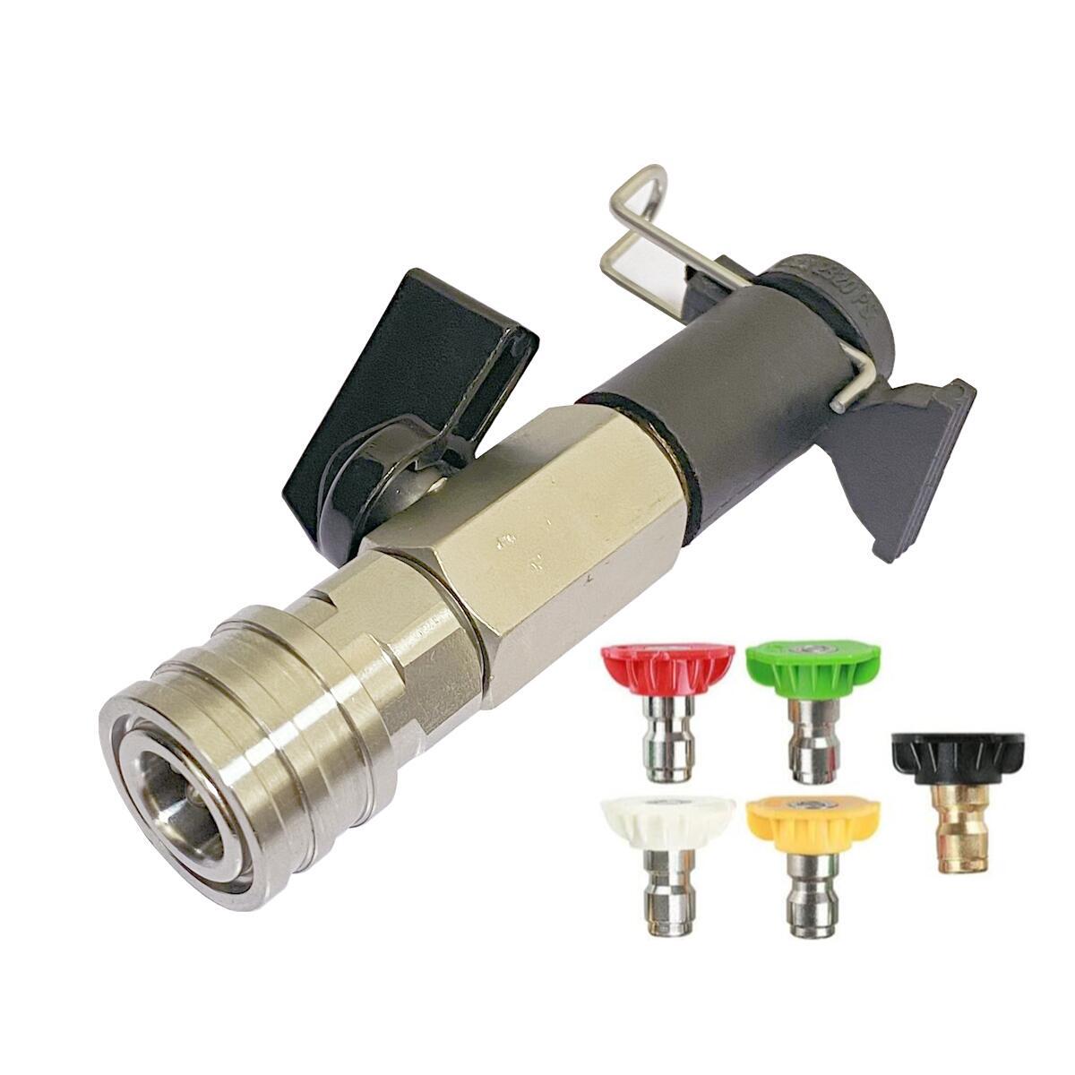 ชุดวาล์วลูกบอลล้างแรงดันสูงแบบ - Pressure Washer Foam Gun บทวิจารณ์และราคา